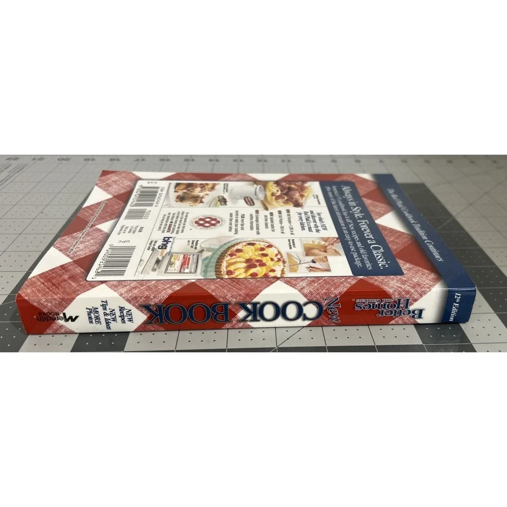 Better‎ Homes and Gardens New Cook Book PB 2002 12th Edition Recipes Baking Cook